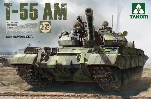 Przejdź do produktu TAKOM 2041 - 1:35 T-55 AM Russian Medium Tank