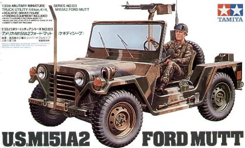 Przejdź do produktu TAMIYA 35123 - 1:35 US M151A2 Ford Mutt