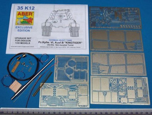 Przejdź do produktu ABER 35K12 - 1:35 Pz.Kpfw. VI Ausf.B (Sd.Kfz.182) King Tiger (Henschel Turret)