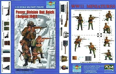 Przejdź do produktu TRUMPETER 00403 - 1:35 German Motorized Regiment Belgrade 1941