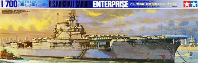 Przejdź do produktu TAMIYA 77514 - 1:700 US Aircraft Carrier Enterprise