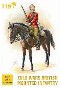 HAT 8209 - 1:72 Zulu Wars British Mounted Infantry