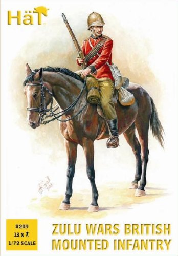 Przejdź do produktu HAT 8209 - 1:72 Zulu Wars British Mounted Infantry