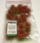 FREON KW712C - Kępy kwiatów czerwone 7-12 mm