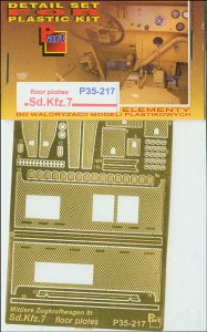 PART P35217 - 1:35 Sd.Kfz.7 Floor Plates
