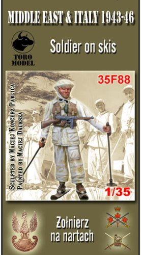 Przejdź do produktu TORO MODEL 35F88 - 1:35 Middle East & Italy 1943-46 - Żołnierz na nartach