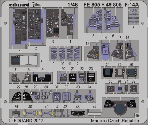 Przejdź do produktu EDUARD 49805 - 1:48 F-14A interior