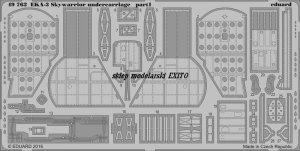 EDUARD 49762 - 1:48 EKA-3 Skywarrior undercarriage