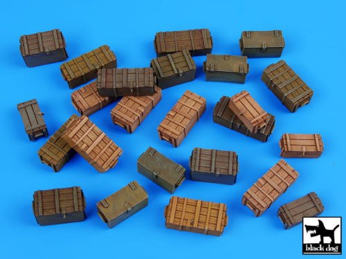 Przejdź do produktu BLACK DOG T35040 - 1:35 Universal ammo boxes accessories set
