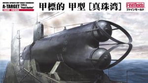 FINE MOLDS FS2 - 1:72 IJN Midget Submarine A-Target Type A Pearl Harbor