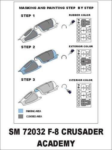Przejdź do produktu MONTEX SM72032 - 1:72 F-8 Crusader