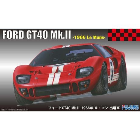 Przejdź do produktu FUJIMI 12606 - 1:24 Ford GT40 1966 Le Mans