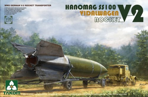 Przejdź do produktu TAKOM 2110 - 1:35 Hanomag SS100 Vidalwagen V-2 Rocket Transporter