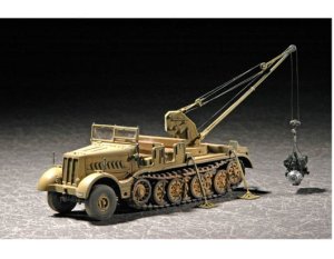 TRUMPETER 07253 - 1:72 Drehkran 6 t auf Zugkraftwagen 18t (Sd.Kfz.9/1 early)