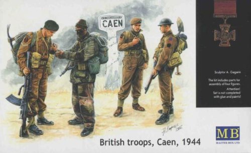 Przejdź do produktu MASTER BOX 3512 - 1:35 British commandos Caen 1944