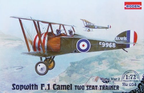 Przejdź do produktu RODEN 054 - 1:72 Sopwith F1 Camel Two-Seat Trainer