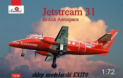 Przejdź do produktu AMODEL 72238 - 1:72 Jetstream 31 Brtish Aerospace
