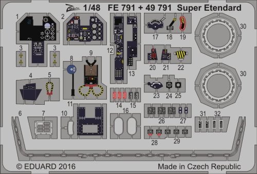 Przejdź do produktu EDUARD 49791 - 1:48 Super Etendard