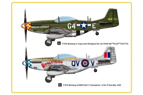 Przejdź do produktu HOBBY BOSS 85802 - 1:48 P-51D Mustang IV