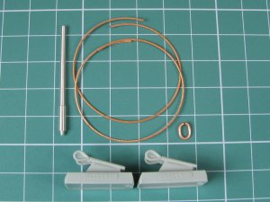 EUREKA XXL ER-3545 - 1:35 Liny holownicze i lufa do Valentine III & V