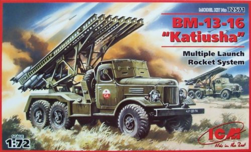 Przejdź do produktu ICM 72571 - 1:72 BM-13-16 Katyusha Multiple Launch Rocket System on ZiL-157 base