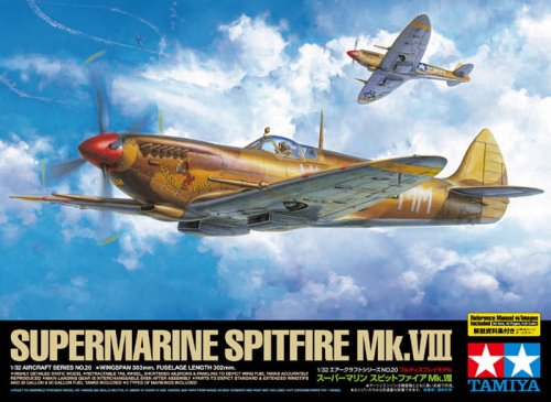 Przejdź do produktu TAMIYA 60320 - 1:32 Supermarine Spitfire Mk.VIII