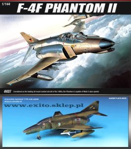ACADEMY 12611 - 1:144 F-4F Phantom II
