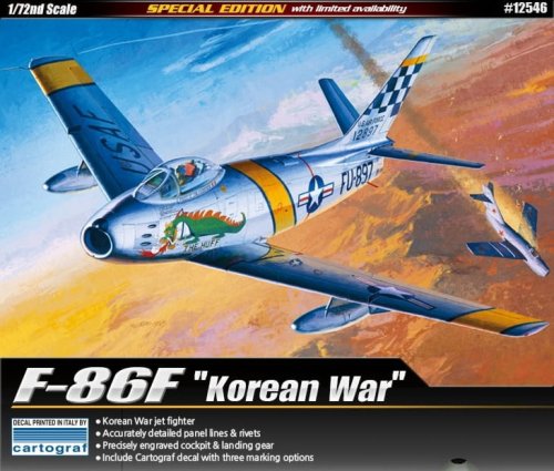 Przejdź do produktu ACADEMY 12546 - 1:72 F-86F Korean War