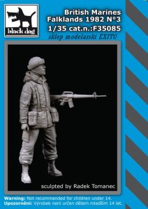 BLACK DOG F35085 - 1:35 British Marines Falklands 1982 n°3