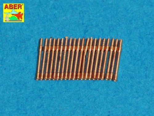 Przejdź do produktu ABER 1:400L-04  - 1:400 Set of 20 pcs 20mm L/65 barrels C/38 for German war ships