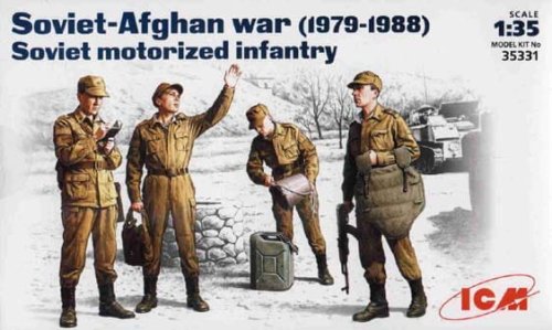Przejdź do produktu ICM 35331 - 1:35 Soviet Motorized Infantry, Soviet-Afghan War (1979-1988)