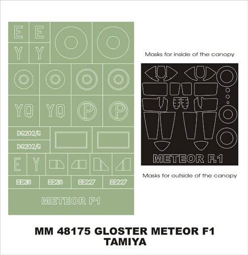 Przejdź do produktu MONTEX MM48175 - 1:48 Gloster Meteor F1