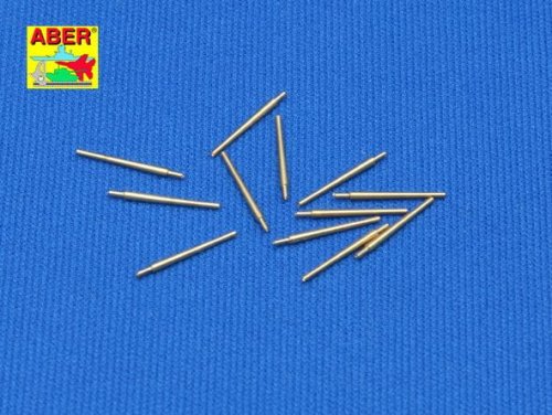 Przejdź do produktu ABER 1:350L-02  - 1:350 Set of 12 pcs 127mm type 89 A/A long barrels for Japan ships