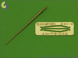 MASTER AM-72-042 - 1:72 MiG-29 Fulcrum rurka Pitota