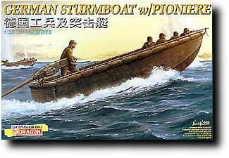 Przejdź do produktu DRAGON 6108 - 1:35 German Sturmboat w/ Pioniere