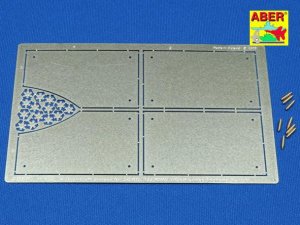 ABER 16037 - 1:16 Tiger II Henschel - Vol.4 - Armour for grilles