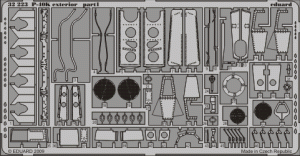 EDUARD 32223 - 1:32 P-40K exterior