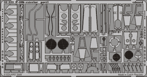 Przejdź do produktu EDUARD 32223 - 1:32 P-40K exterior