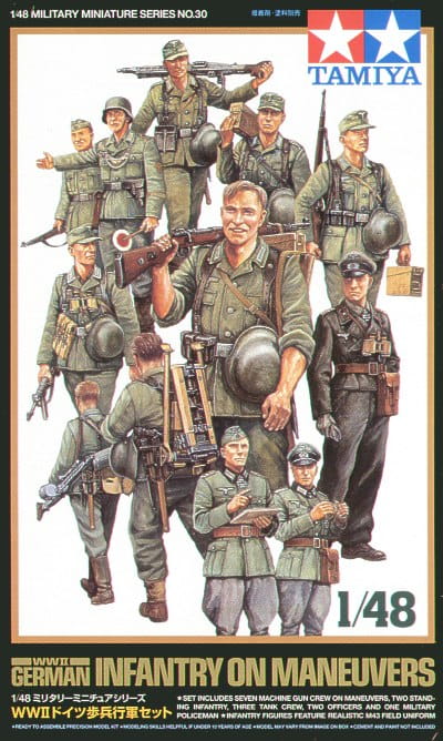 Przejdź do produktu TAMIYA 32530 - 1:48 German Infantry on Maneuver