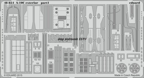 Przejdź do produktu EDUARD 48854 - 1:48 A-10C exterior