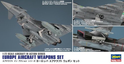 Przejdź do produktu HASEGAWA X7215 - 1:72 Europe Aircraft Weapons Set