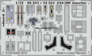 Eduard SS524 - 1:72 JAS-39C interior