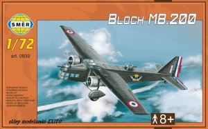 SMER 0939 - 1:72 Bloch MB.200