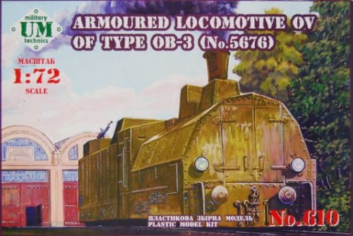 Przejdź do produktu UNIMODELS 610 - 1:72 Armored Lokomotive OV of the type OB-3
