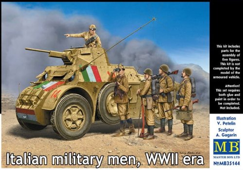 Przejdź do produktu MASTER BOX 35144 - 1:35 Italian military men WWII era