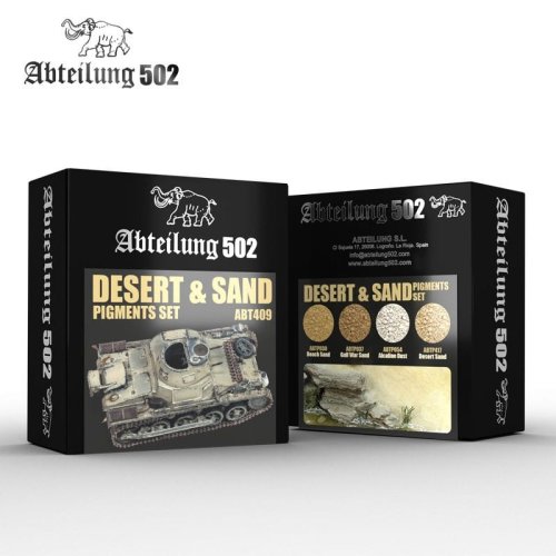 Przejdź do produktu ABTEILUNG 502 ABT409 - Desert & Sand Pigments Set 4 x 20 ml