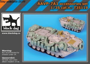 BLACK DOG T35119 - 1:35 AAVP-7A1 accessories set