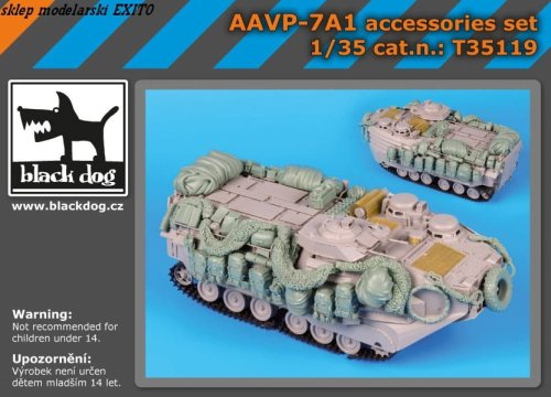 Przejdź do produktu BLACK DOG T35119 - 1:35 AAVP-7A1 accessories set