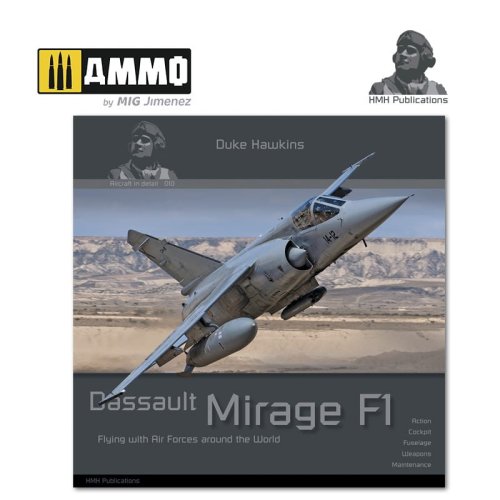 Przejdź do produktu HMH PUBLICATIONS DH010 - Aircraft in Detail: Dassault Mirage F1