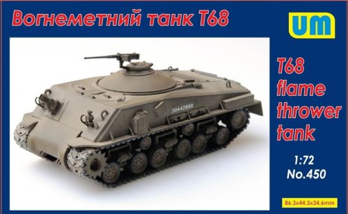 Przejdź do produktu UNIMODELS 450 - 1:72 T68 Flame Thrower Tank